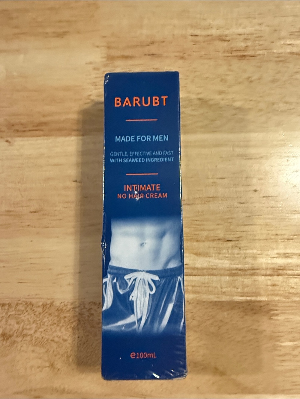 Barubt Intimate No Hair Cream for Men – Blue